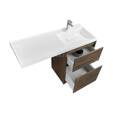 Тумба под раковину Aquaton Лондри 60 без фасада, дуб Кантри (1A266901LHDY0)