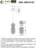 Подвесной светильник Omnilux OML-68816-02