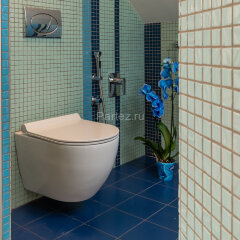 Унитаз подвесной безободковый MELANA MLN-1101 крышка дюропласт