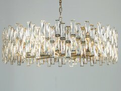 Подвесная люстра Newport 10123+9/C gold