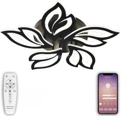 Потолочная люстра Natali Kovaltseva HIGH-TECH LED LAMPS 82006 BLACK