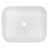 Раковина-чаша Creo Ceramique 500х400х140 накладная, прямоугольная, керамика, белый глянцевый (PU4200