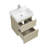 Комплект Roca OLETA модуль для раковины 500 мм, 460х374х548, с 2 ящиками + раковина мебельная PURE 5
