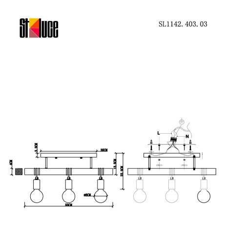 Подвесной светильник ST Luce SL1142.403.03