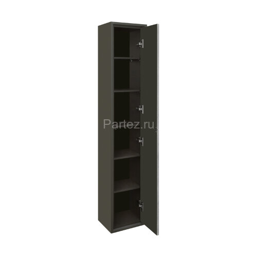 Пенал подвесной AQUATON Уэльс NEW графит (1A267703WA6A0)