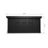 Конвектор внутрипольный Royal Thermo ATRIUM-190/400/2200-DG-U-NA