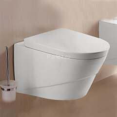 Унитаз подвесной MELANA MLN-T2115 крышка дюропласт