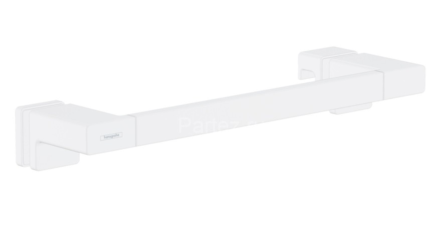 Ручка для двери в душевую Hansgrohe AddStoris 398 мм, матовый белый (41759700)
