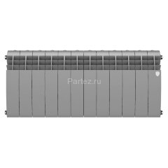 Биметаллический радиатор Royal Thermo BiLiner Silver Satin 350/87-12