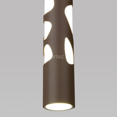 Подвесной светильник Elektrostandard DLR037 12W 4200K кофейный