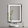 Зеркало AZARIO Alysa 600х800 с подсветкой, сенсорный выключатель с функцией диммера (AZ-Z-046CS)