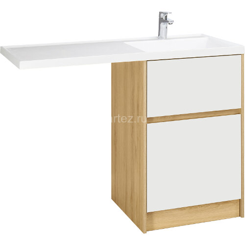 Фасад для тумбы Aquaton Лондри 60 Белый (1A274801LH010)