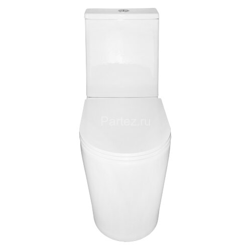 Унитаз-компакт Azario Conto 360х630х820 напольный, безободковый, слив "Торнадо", с быстросъемным сид