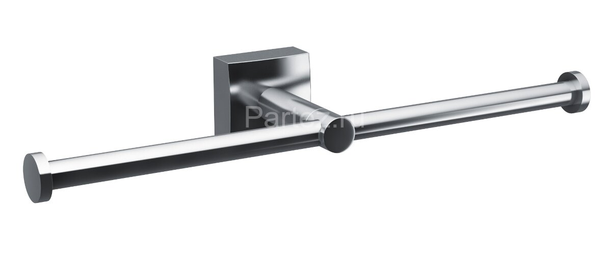 Держатель туалетной бумаги Fixsen двойной, хром (FX-61310D)