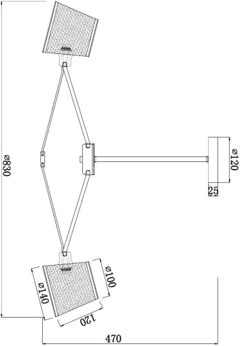 Потолочная люстра Freya FR5108PL-08CH