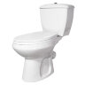 Унитаз-компакт Элисса Стандарт боковой подвод, с сиденьем, белый (43301130302)