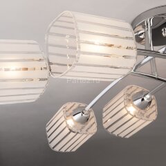 Потолочная люстра Eurosvet 30125/8 хром