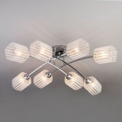 Потолочная люстра Eurosvet 30125/8 хром