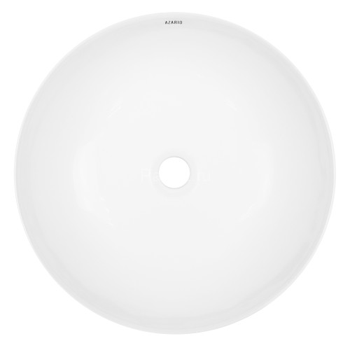 Раковина-чаша Azario 355x355x150 накладная, круглая, белый глянец (AZ-3286)