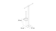 Стойка напольная Fixsen Rainbow, зеленая (FX-32-04)