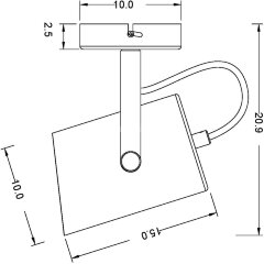 Бра Freya FR4004WL-01WB