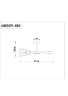 Потолочная люстра Arte Lamp A8030PL-6BK