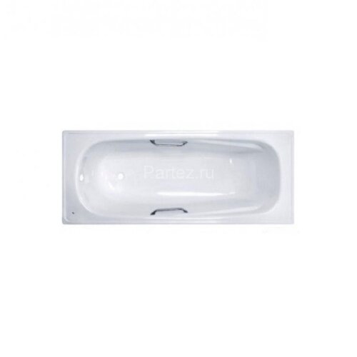 Ванна стальная BLB UNIVERSAL HG 170х75, белая, с отверстиями для ручек