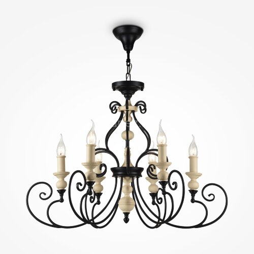 Подвесная люстра Maytoni H631-PL-06-B