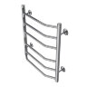 Полотенцесушитель водяной AZARIO RAVENNA 500/600 6 секций, нижнее/диагональное подключение, 1/2", хр