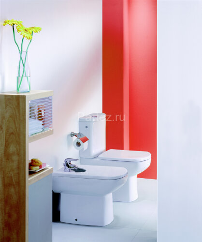 Крышка-сиденье быстросъемное к унитазу Roca DAMA SENSO, микролифт, дюропласт (Z.RU90.0.004.1)