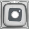 Мойка 5050 MELANA 0,8/180 накладная квадратная с сифоном (003 ta*10)