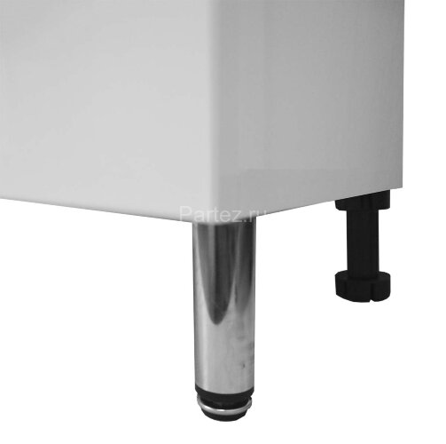 Пенал Loranto Стиль 40 с корзиной для белья, левосторонний, 400х1970х330, белый (CS00024797)