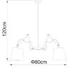 Подвесная люстра Arte Lamp A5700LM-5WH