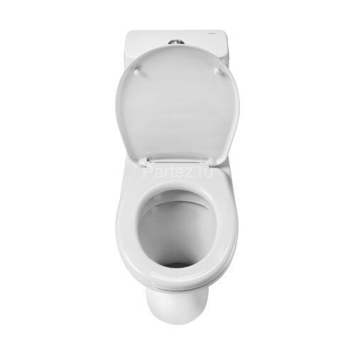 Унитаз-компакт Santeri Грация с горизонтальным выпуском, сиденье полипропилен (1.P210.3.S00.00B.F)