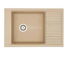 Кухонная мойка AQUATON Делия 78, цвет латте (1A715132DE260)