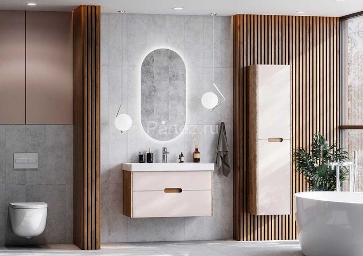 Зеркало AQUATON Альто 60 с подсветкой, сенсорным выключателем (1A256502A1010)