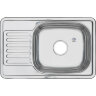 Мойка 6642 U MELANA 0,8/180 врезная прямоугольная с сифоном (220 t *10)