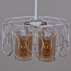 Подвесная люстра Reluce 03883-0.4-04 WH+GD