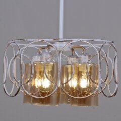 Подвесная люстра Reluce 03883-0.4-04 WH+GD