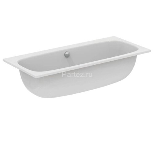 Ванна акриловая Ideal Standard i.life Duo 1800х800 пристенная, встраиваемая, белая (T476401)