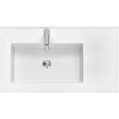 Раковина Aquaton Квадро Про 80 L, левая, белая (1A734431QA01L)