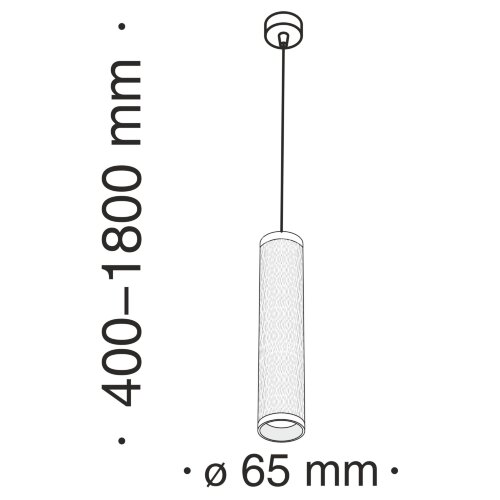 Подвесной светильник Maytoni P038PL-01G