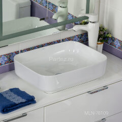 Накладная раковина melana mln-78109