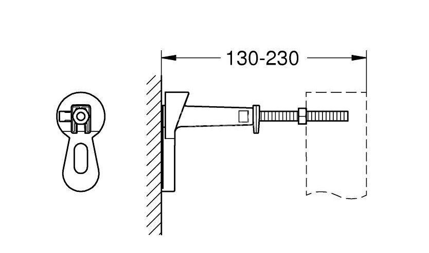 Система инсталляции для унитаза Grphe  Rapid SL, крепеж, панель смыва Skate Cosmopolitan (3 режима)