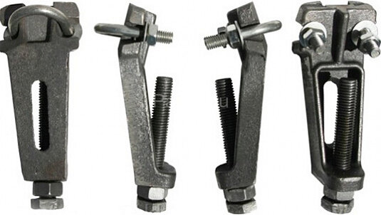 Комплект из 4 регулируемых ножек для ванны Jacob Delafon HORS COLLE Без покрытия (E4113-NF)