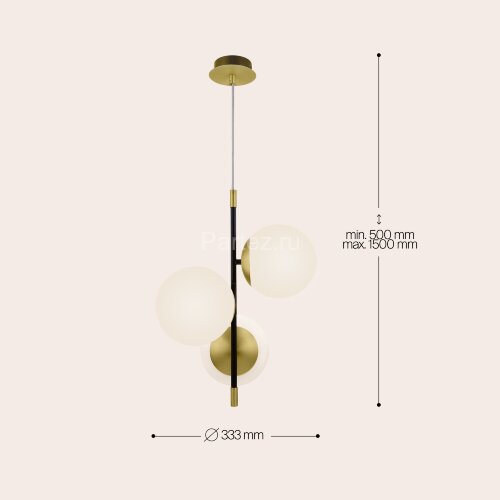 Подвесной светильник Maytoni MOD048PL-03G