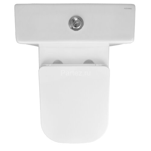 Унитаз-компакт Azario Candy 370х620х780 напольный, безободковый, в комплекте с бачком и сиденьем мик