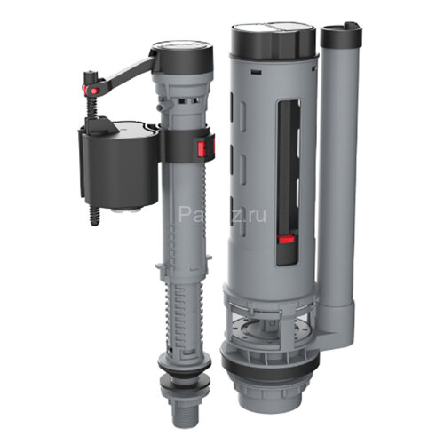 Унитаз-компакт Azario Candy 370х620х780 напольный, безободковый, в комплекте с бачком и сиденьем мик