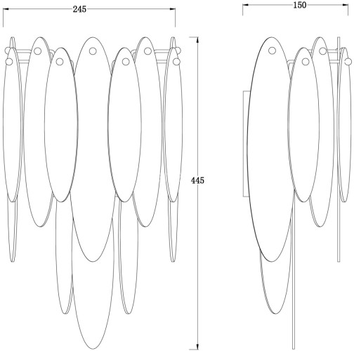 Бра Freya FR5217WL-02FG
