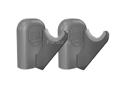 Комплект настенных регулируемых кронштейнов Royal Thermo Design 100, серебристые